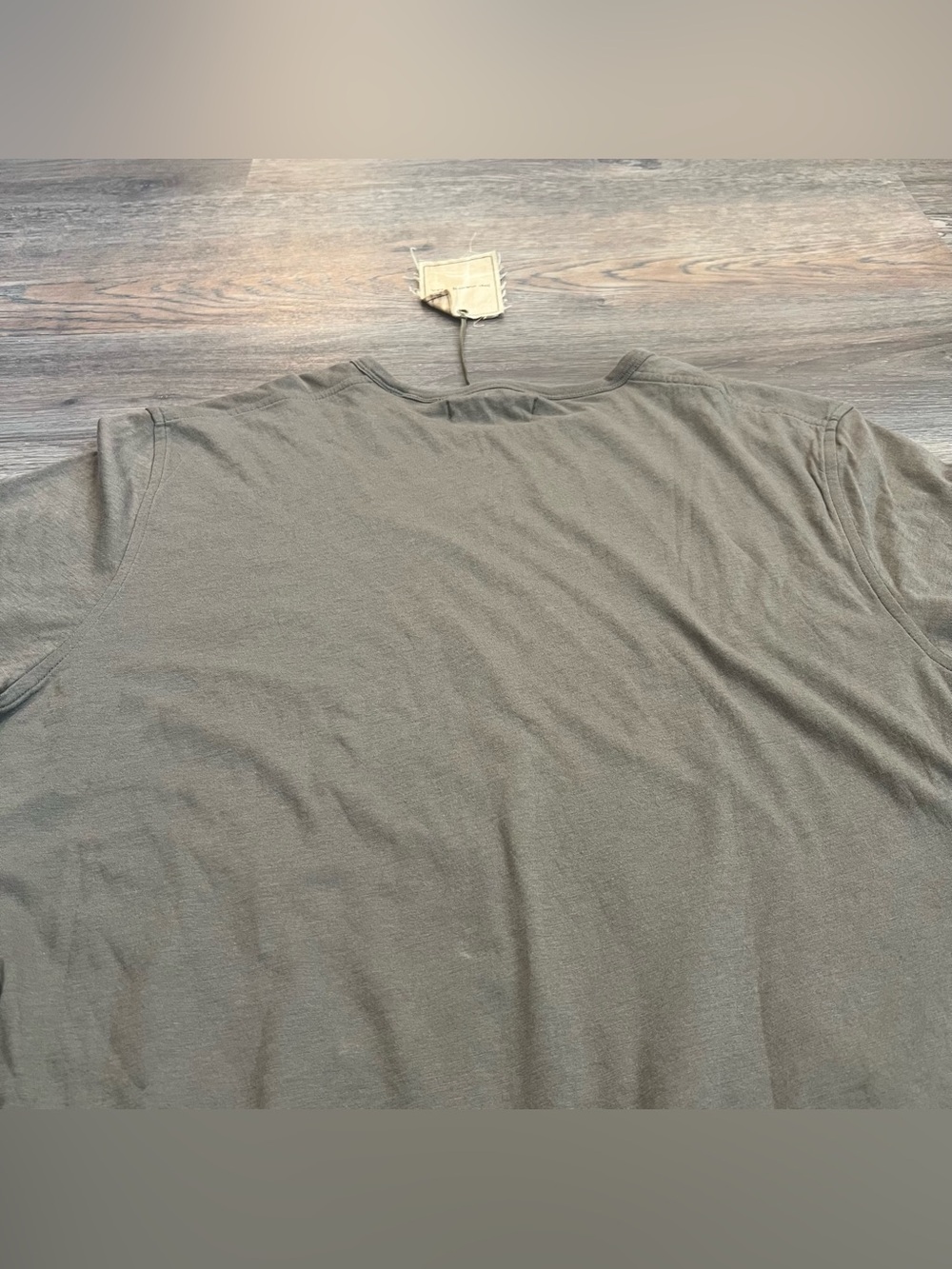 USA John Varvatos USA Eagle Graphic T-Shirt Men’s Large Brown Distressed Rocker - Picture 7 of 11